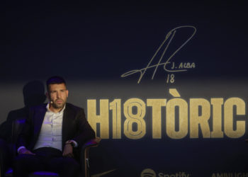 Jordi Alba: “Algún día volveré y ayudaré al club en lo que haga falta”