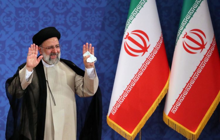 Fotografía de archivo en la que se registró al presidente de Irán, Ebrahim Raisi, en Teherán (Irán). EFE/Abedin Taherkenareh