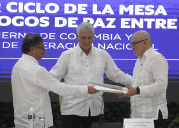El Gobierno colombiano y el ELN preparan los protocolos sobre lo acordado en los diálogos