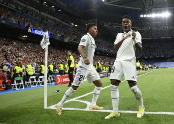 Vinícius cambia al dorsal ‘7’, Rodrygo al ’11’ y Fran García el ’20’