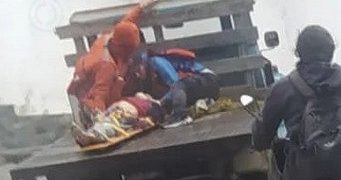 En la plataforma de 4×4 trasladan heridos ante falta de ambulancias en el páramo merideño
