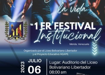 Liceo Libertador se suma a la campaña por la vida con el festival “Cántale a la Vida”