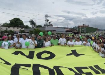 El Vigía marchó contra la pedofilia