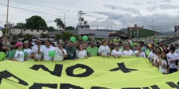 El Vigía marchó contra la pedofilia