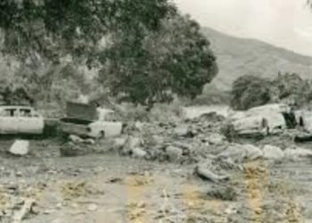 Hoy con lluvia Boconó cumple 42 años desde la tragedia de la inundación de 1981