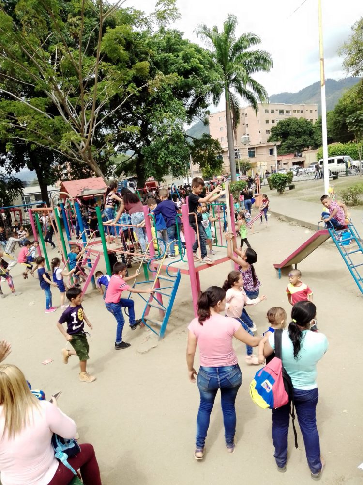 El parque Los Ilustres, un escenario ideal para celebrar el Día del Niño en Valera (Foto: Hebert Carrizo)