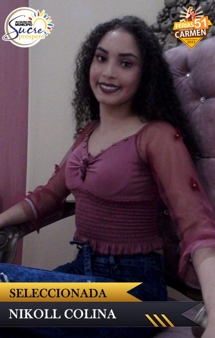 Carleidys I es la soberana de las ferias 51 de Sabana de Mendoza