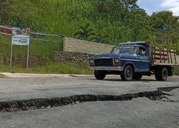 Táchira | Vía del corredor turístico de Peribeca inaugurado hace un año se encuentra deteriorada