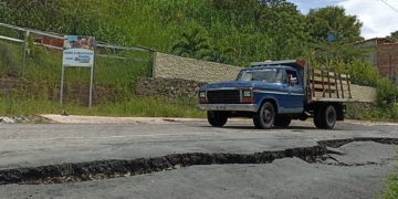 Táchira | Vía del corredor turístico de Peribeca inaugurado hace un año se encuentra deteriorada
