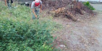 Operativo de limpieza en calles y lugares públicos de Sucre