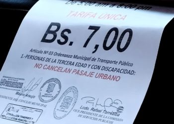 Aumento del pasaje en Valera es ilegal