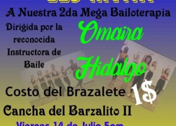 Academia Jardín de Venezuela invita a bailoterapia para recaudar fondos y asistir a competencia