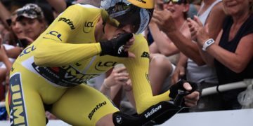 Vingegaard sobrevuela la crono y da un golpe al Tour de Francia, Rodríguez cae del podio