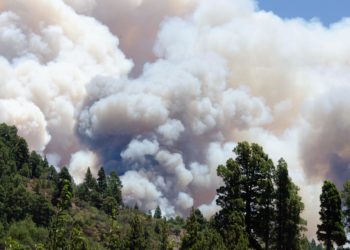 El incendio de Canarias avanza sin control sobre 4.500 hectáreas, con 2.000 evacuados