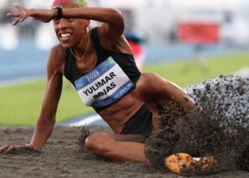 Yulimar Rojas conquista sin problemas el oro en salto triple