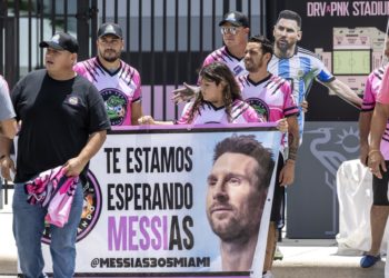 Messi llega a Miami para iniciar su aventura en la MLS