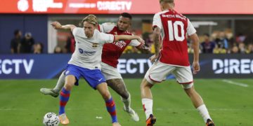 5-3: El Barcelona paga su falta de rodaje ante un Arsenal superior