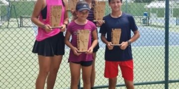 Cuatro niños trujillanos campeones en tenis infantil