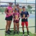 Cuatro niños trujillanos campeones en tenis infantil