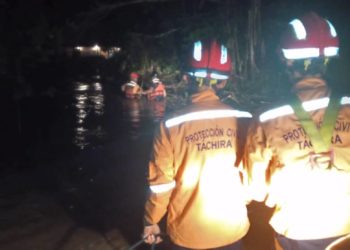 Táchira | Cuarenta personas resultaron aisladas tras las fuertes precipitaciones