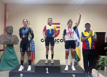 Trujillana Andisabel Luque se colgó plata en Nacional de Ciclismo 