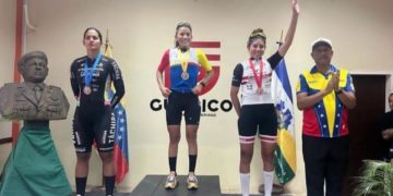 Trujillana Andisabel Luque se colgó plata en Nacional de Ciclismo 