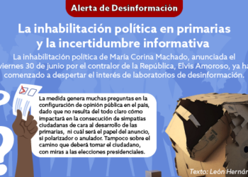 Alerta de Desinformación | La inhabilitación política en primarias y la incertidumbre informativa