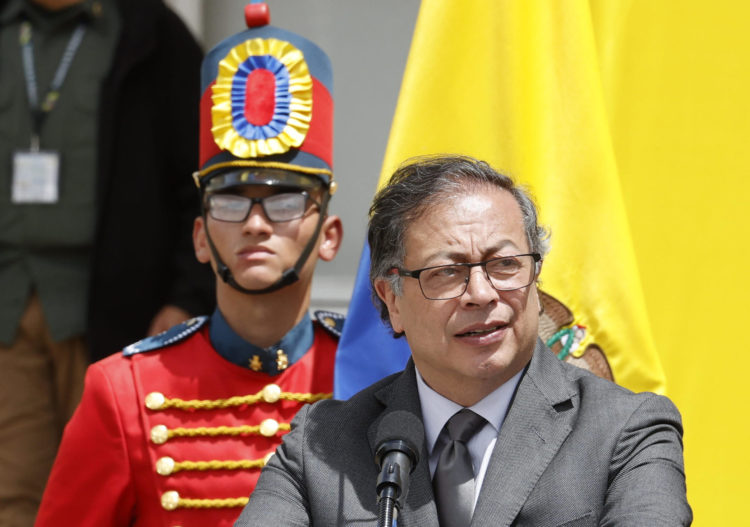 Fotografía de archivo del presidente de colombia, Gustavo Petro. EFE/ Mauricio Dueñas Castañeda