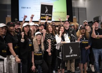 El Sindicato de Actores de EE.UU. se declara en huelga y pone en jaque a Hollywood