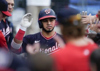 5-7. Venezolano Ruiz y dominicano Candelario le dan el triunfo a Nacionales ante Cachorros