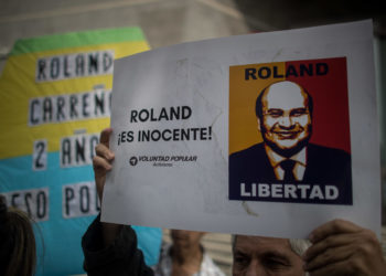 Tras mil días preso: Oposición y ONG piden excarcelar a Roland Carreño