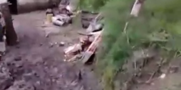 Familia pierde todo tras las lluvias en La Aguada de Boconó