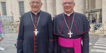 El papa Francisco entregó el Palio Arzobispal al cardenal Porras y monseñor Helizandro Terán