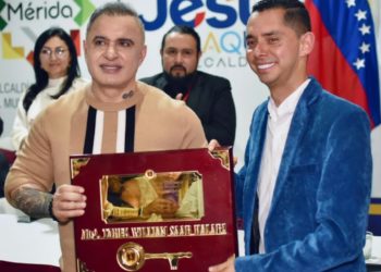 Fiscal General Tarek William Saab recibió la Llave de la Ciudad de Mérida
