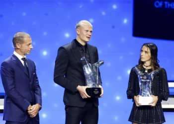 Erling Haaland, mejor jugador del año de la UEFA
