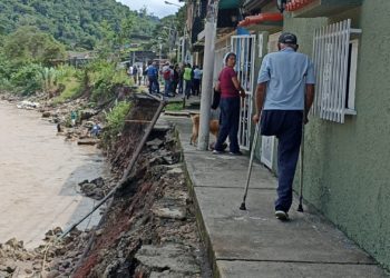 Táchira | Habitantes de El Corozo temen perder la vida por la furia del río Torbes