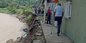 Táchira | Habitantes de El Corozo temen perder la vida por la furia del río Torbes