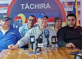 Miembros de la Plataforma Unitaria del Táchira sostuvieron que el gobierno está buscando por todas las vías silenciar las primarias
