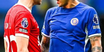 Chelsea y Liverpool igualaron a un gol en un partidazo de la Premier League