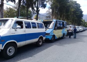 Se activan rutas de transporte público al Rincón Tres en el municipio Boconó