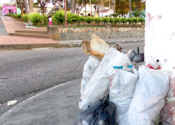 Avenida 4 de Betijoque amaneció llena de basura