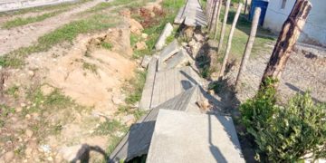 Calle deteriorada del sector La Quinta un peligro para vecinos del lugar
