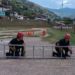 Mujeres bomberos de Boconó ganan segundo lugar en competencia en Carache