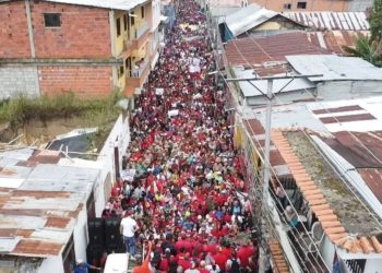 Marcha oficialista se realizó en Boconó