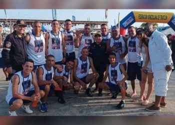 Bomberos de Boconó fueron galardonados en la 1ra edición del “Acuatlón 2023” en Carabobo