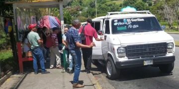 Líneas de transporte urbano en Boconó aumentaron a 10 bolívares el pasaje