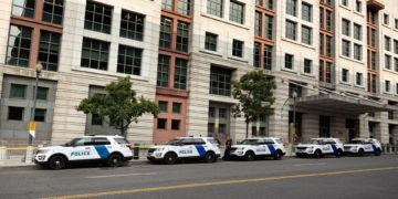 Fuertes medidas de seguridad en torno al juzgado de Washington donde comparecerá Trump