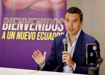 Noboa dice ser un rival «sumamente incómodo para el correísmo» para el balotaje en Ecuador