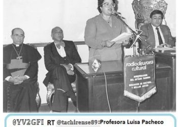 Fallece primera gobernadora del Táchira, Luisa Teresa Pacheco de Chacón