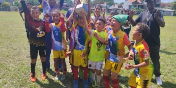 Realizado con éxito cuadrangular Sub 7, Sub 9 y Sub 12 en Parque Chama con premiación para 145 niños